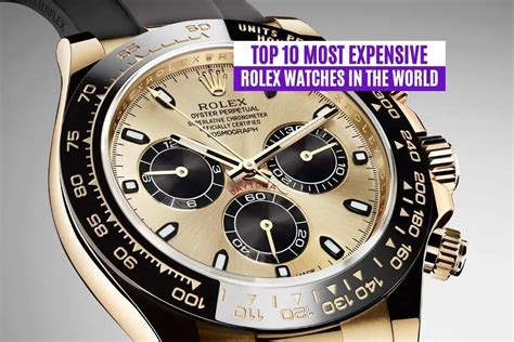 rolex watches most expensive price|Rolex watch maximum price.